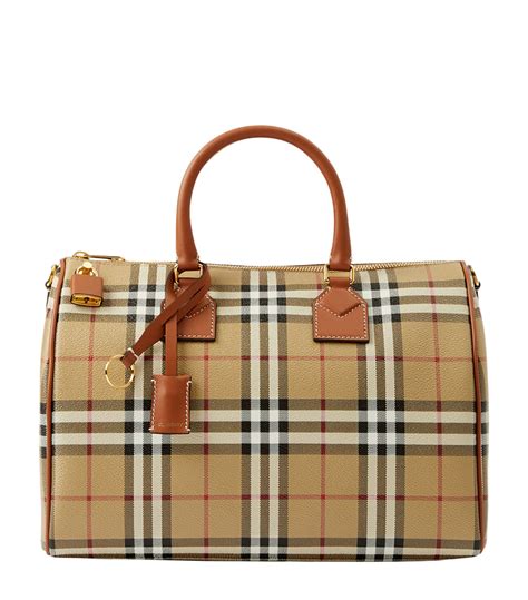 burberry wicker bag|burberry check bag.